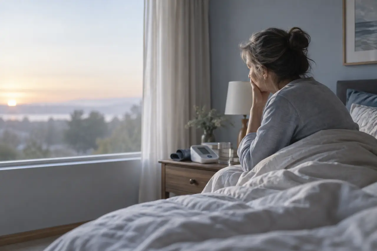 Hypertension et insomnie : une mauvaise nuit peut faire monter la tension sans suffire à poser un diagnostic